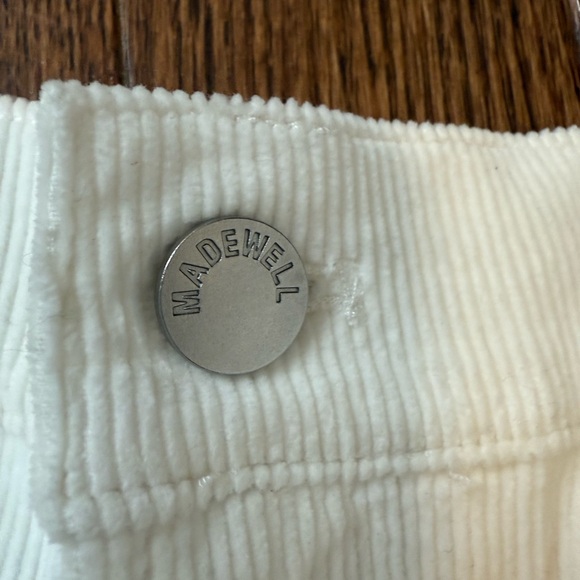 Madewell NWT The Emmett Wide Leg Pant in Corduroy. Welt Pocket Edition Size 25 - Picture 9 of 16
